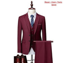 Mens Suit Three-piece