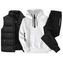 Men's 3 Piece Tracksuit Suit