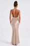 Women's Elegant Backless Maxi Dress