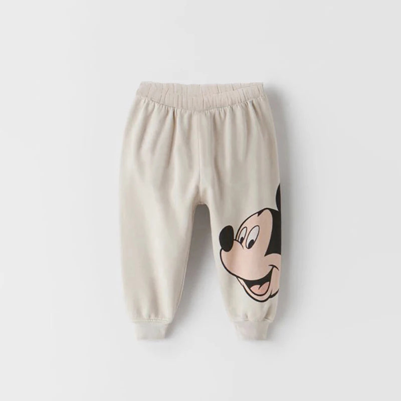 Mickey Mouse Hoodie Sweatshirt + Pants Sets