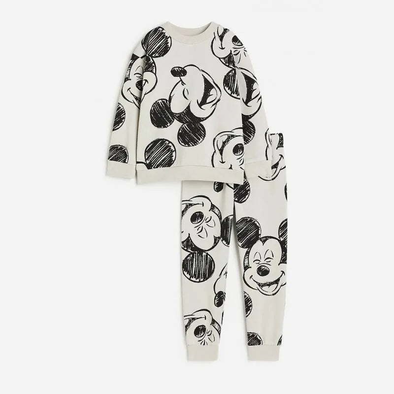 Kids Multi Full-printed Cartoon Tracksuit