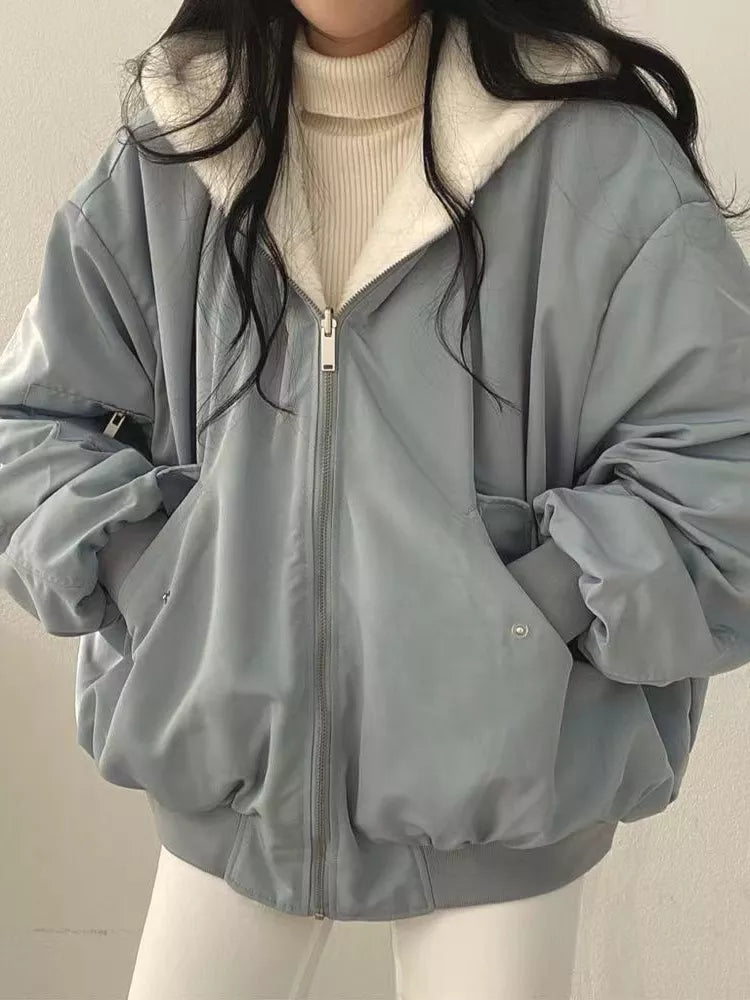 Reversible Faux Fur Jacket