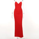 Women's Corsets Tube Bodycon Maxi Dress