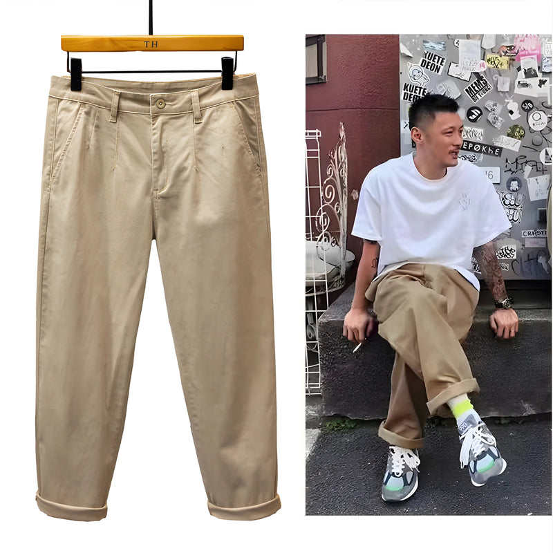 Men's Vintage Washed Cargo Pants