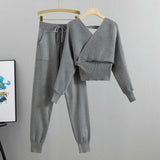 Long Harem Pant Suit