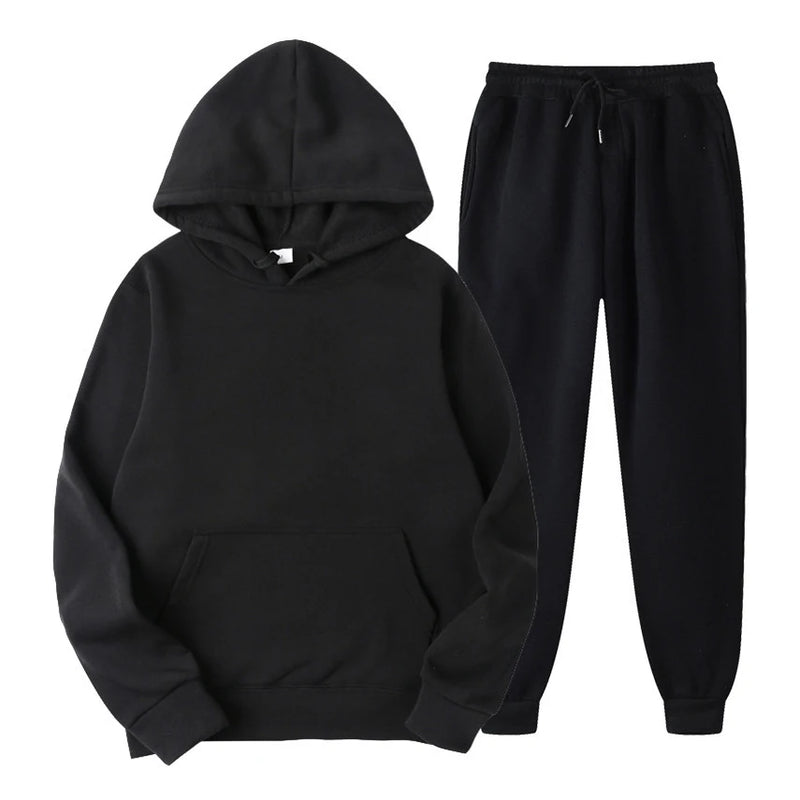 Men's Hoodie Sweatshirt + Sweatpants Tracksuit