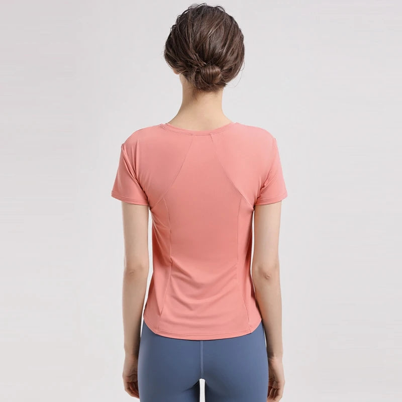 Women Sports T-shirt for Fitness