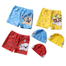 Boys Paw Petrol Shorts and Cap Swimming Outfits