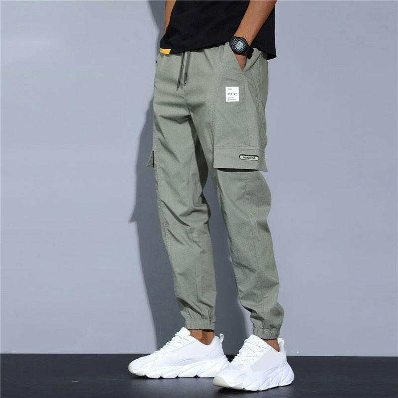 Men Joggers Cargo Pants with Multi-pocket