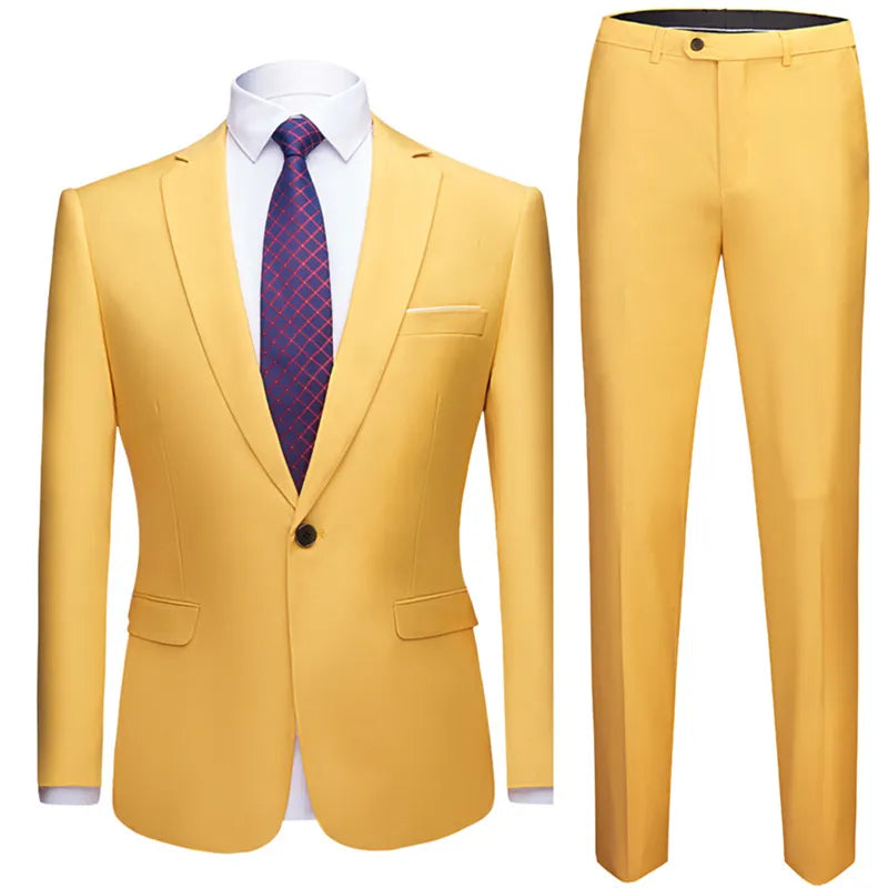 Men's 2-piece Business Dress