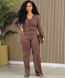 Women’s Knit Cardigan & Trouser Co-Ord