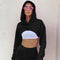 Women Cropped Hoodie