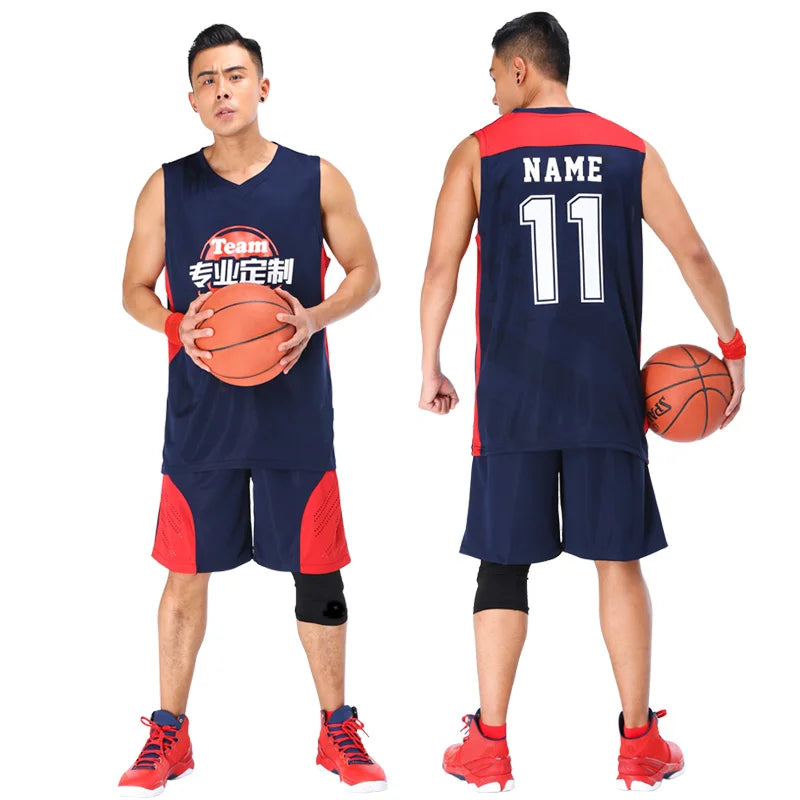 Men's Sleeves-less Basketball Jerseys