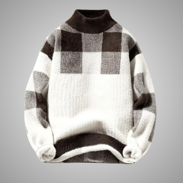 Men's Knitted Turtleneck Sweater