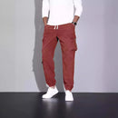 Men's Corduroy Overalls Ankle-tied Loose Pant