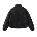 Men's Thickened Stand Collar Cotton-padded Loose Jacket