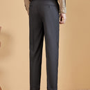 Men's Casual Straight-leg Suit Pants