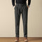 Men's Loose Straight Woolen Drape Pants