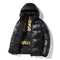 Men's Black Gold Padded Jacket