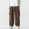 Men's Corduroy Loose Wide Leg Straight Casual Pants