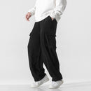 Men's Corduroy Loose Wide Leg Straight Casual Pants