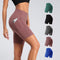 Women's High Waist Workout Slim Hips Lifting Yoga Pants With Pocket