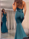 Women's Halterneck Backless Strappy  Maxi Dress