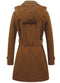 Women's Woolen Hooded Plus Size Coat