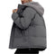 Men's Ski Thick Windproof Down Cotton-padded Jacket