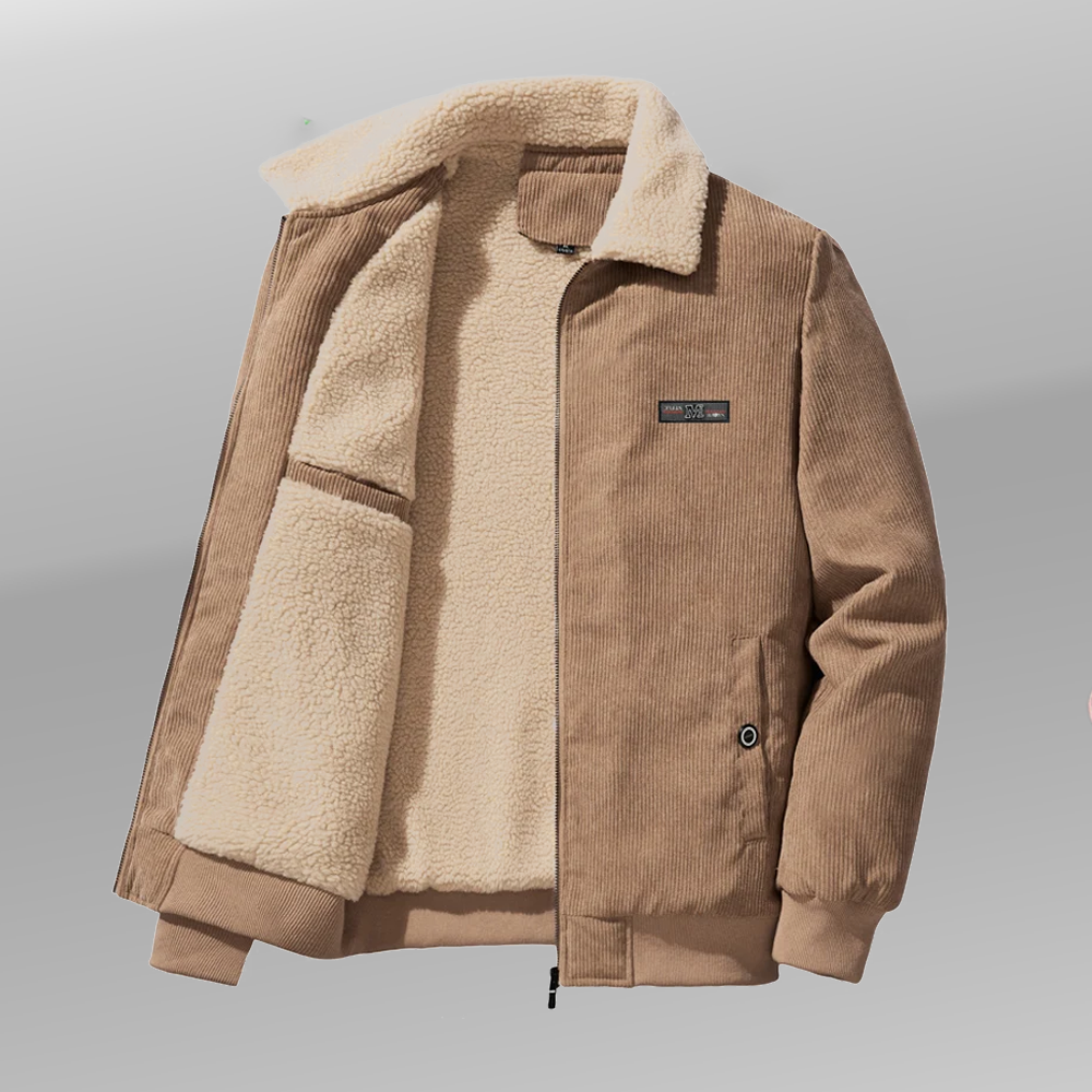 Solid color Corduroy Jacket